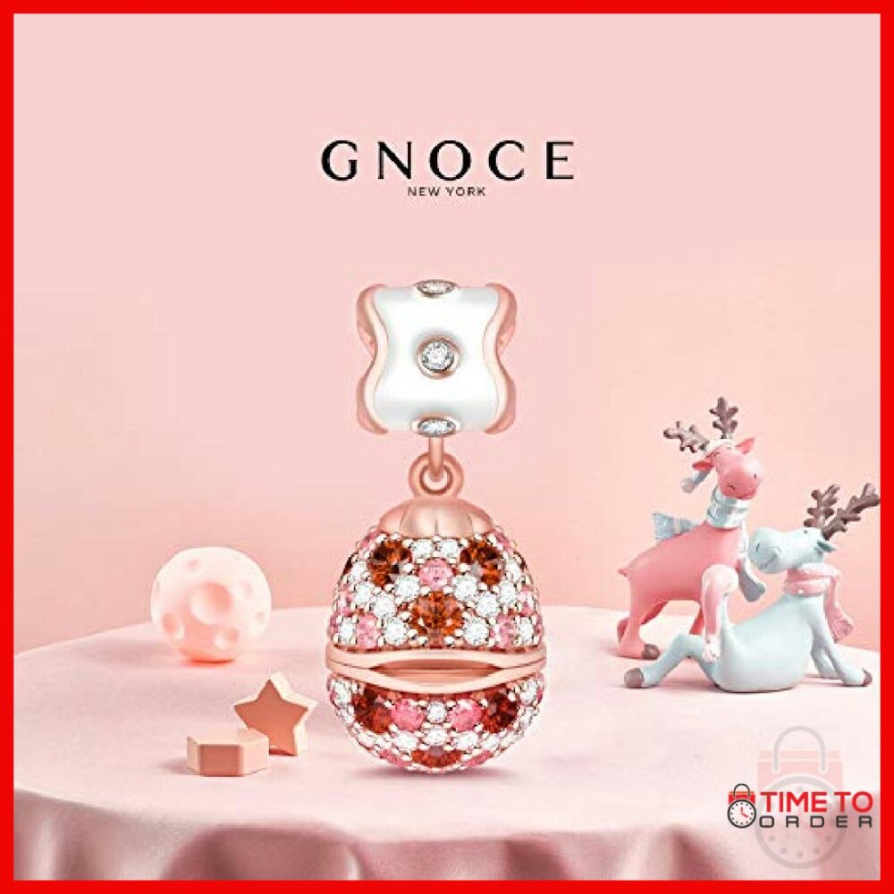 Sterling Silver Easter Egg Charm With Rabbit Surp… - image 4